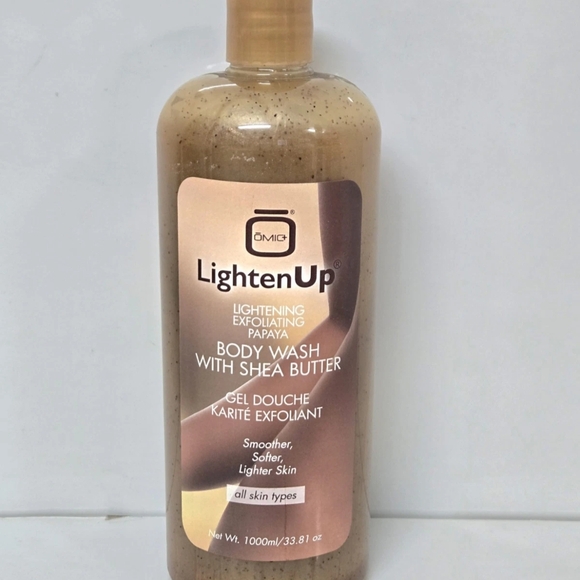 Lighten up Exfoliating Papaya Body Wash with Shea Butter -...